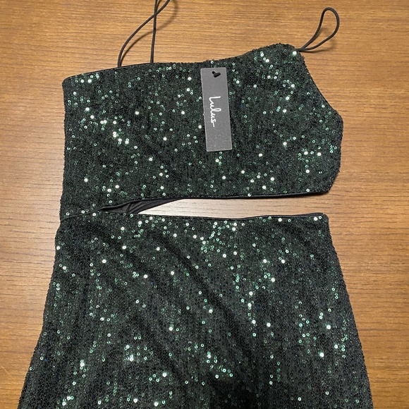 NWT Lulu's Cutout Midi Dress - Picture 6 of 7